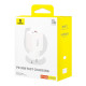 Мережевий зарядний пристрій Baseus Cube Fast Charger C+U 30W EU Moon White