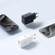 Мережевий зарядний пристрій Baseus Cube Fast Charger C+U 30W EU Moon White