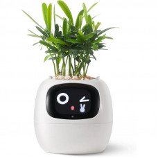 Інтерактивний розумний горщик для рослин Ivy Smart Planter Tuya AI, White