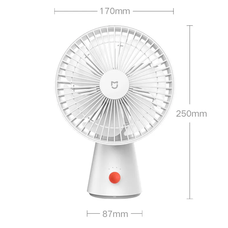 Вентилятор портативний Xiaomi MiJia 4000 mAh Desktop Mobile Fan