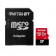 Карта пам'яті microSDXC (UHS-1 U3) Patriot EP Series 1Тb class 10 V30 (R-100MB/s, W-80MB/s) (adapter SD)