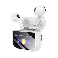 Бездротові навушники HOCO EW82 Sparkle true wireless touch screen BT headset White