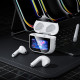 Бездротові навушники HOCO EW82 Sparkle true wireless touch screen BT headset White