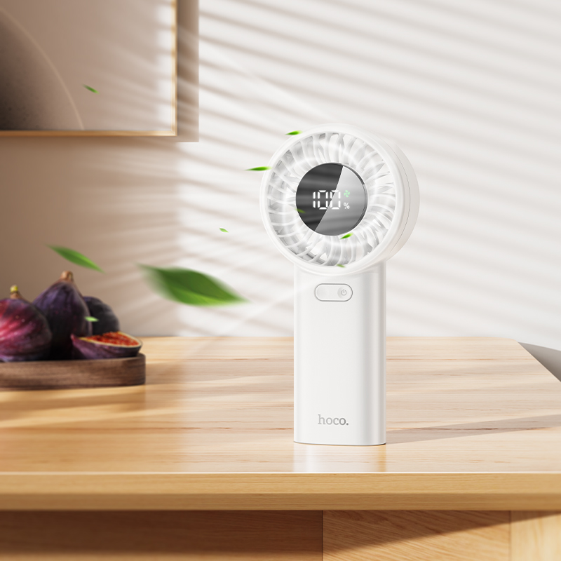 Вентилятор HOCO HX62 6000 mAh Endless handheld fan White