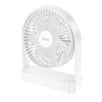 Вентилятор HOCO HX65 2000 mAh Ultra-thin desktop fan White