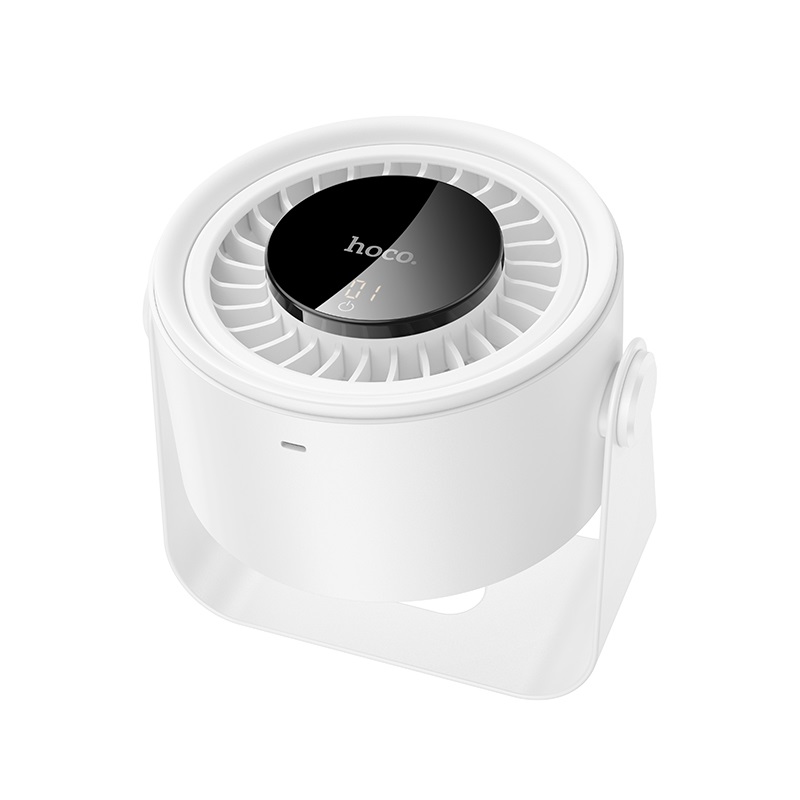 Вентилятор HOCO HX66 3000 mAh Desktop circulating fan White