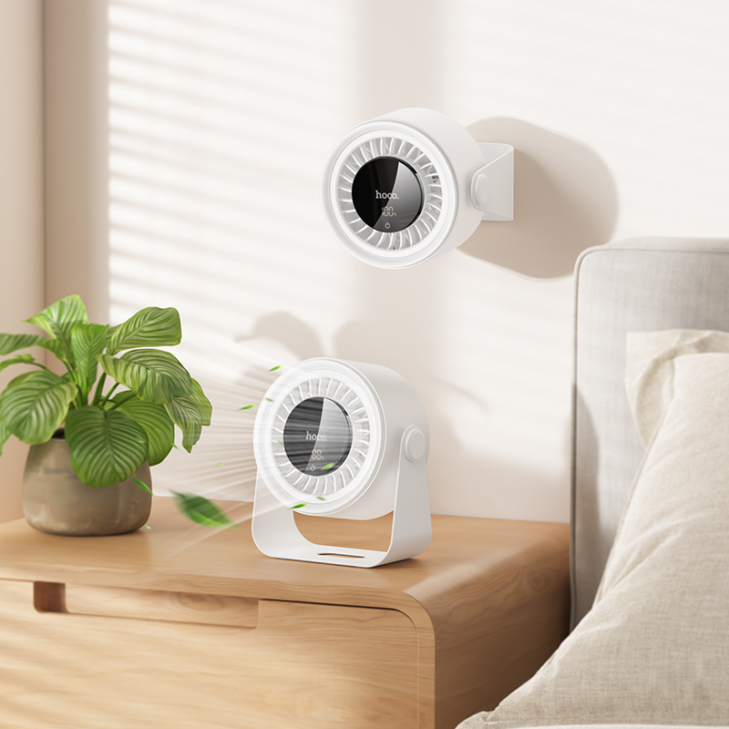 Вентилятор HOCO HX66 3000 mAh Desktop circulating fan White