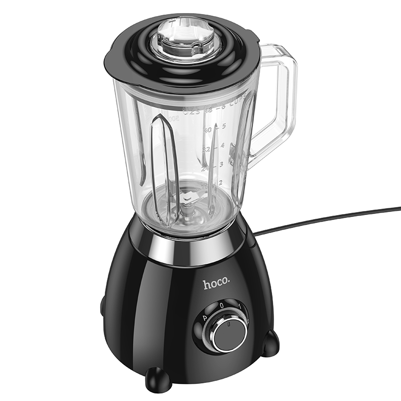 Блендер HOCO HE33 1.5L electric retro juicer blender (EU) Black