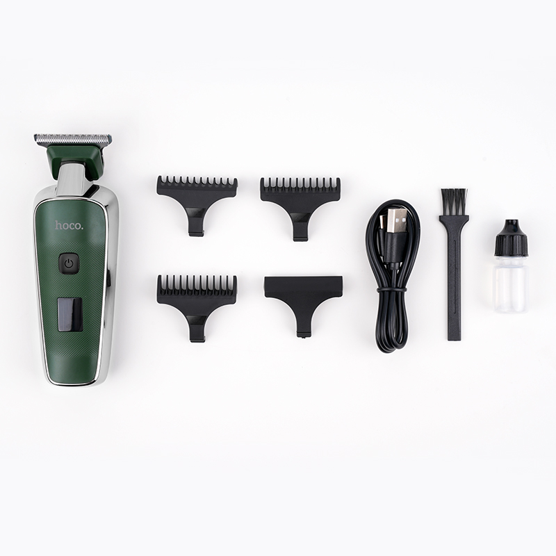 Машинка для стрижки HOCO HP23 Diamond engraving electric hair clipper Black