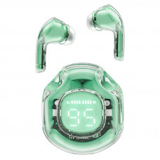 Бездротові навушники ACEFAST T8 Crystal color (2) bluetooth earbuds Mint Green