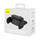 Автотримач для телефона Baseus Steel Cannon pro Solar Electric Car Mount Black