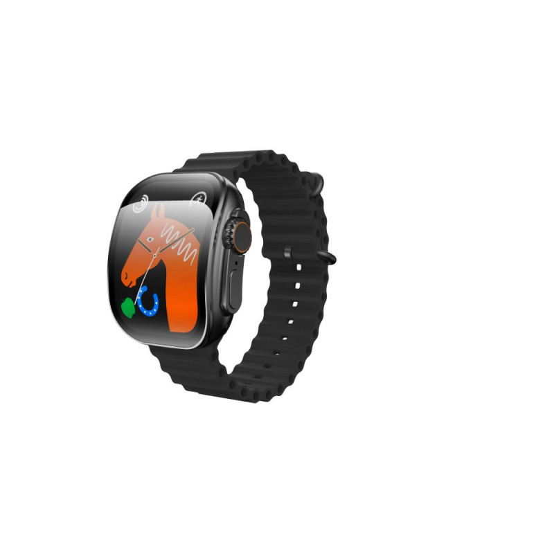 Смарт-годинник W&O X10 Ultra 3 49mm. 300 mAh. IP67 Black