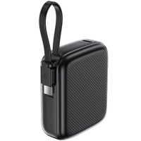 Зовнішній акумулятор ACEFAST M15-10000 PD20W power bank with cable Black