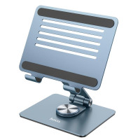 Підставка для планшета HOCO PH52 Might metal rotating tablet desktop holder Metal Gray