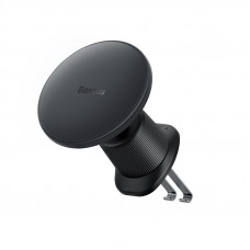 Автотримач для телефона з БЗП Baseus CW01 Magnetic Wireless Charging Car Mount Air Vent Version 15W Cluster Black