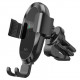 Автотримач для телефона з БЗП HOCO CA105 Guide three-axis linkage wireless charging car holder Black