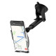 Автотримач для телефона з БЗП HOCO S14 Surpass automatic induction wireless charging car holder Silver