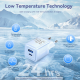 Мережевий зарядний пристрій Vention 2-Port USB (C + A) GaN Charger (30W/30W) EU-Plug White