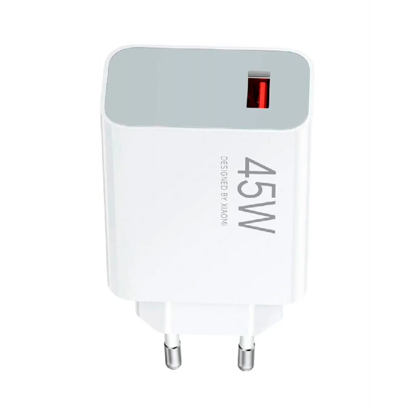 Мережевий зарядний пристрій Xiaomi Turbo Charging 45W White