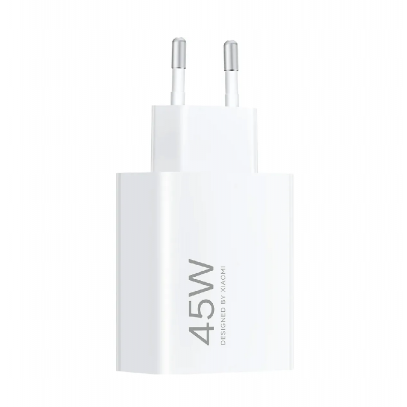 Мережевий зарядний пристрій Xiaomi Turbo Charging 45W White