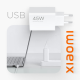 Мережевий зарядний пристрій Xiaomi Turbo Charging 45W White