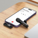 Бездротова мікрофонна система HOCO L20 Fair wireless microphone iP Black
