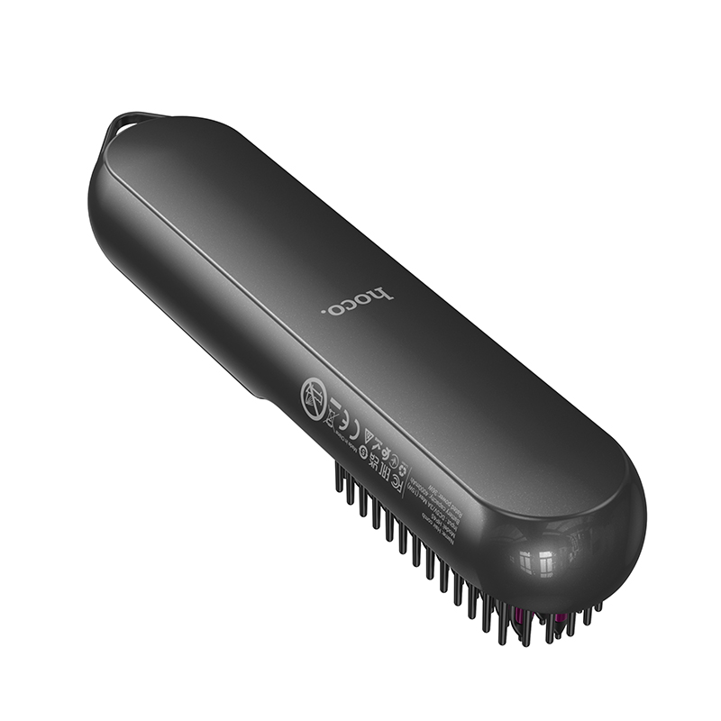Гребінець для випрямлення волосся HOCO HP45 Heating straight hair comb Gray