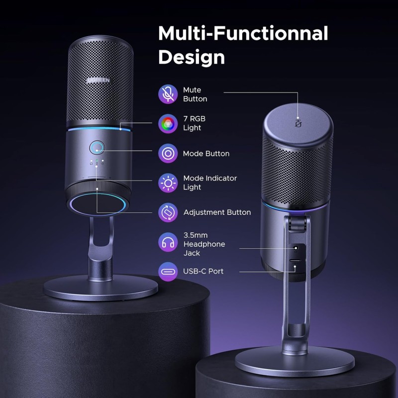 Мікрофон UGREEN USB desktop microphone