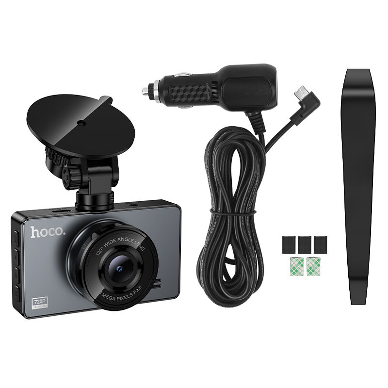 Відеореєстратор HOCO DV14 3-inch screen display driving recorder(720P)