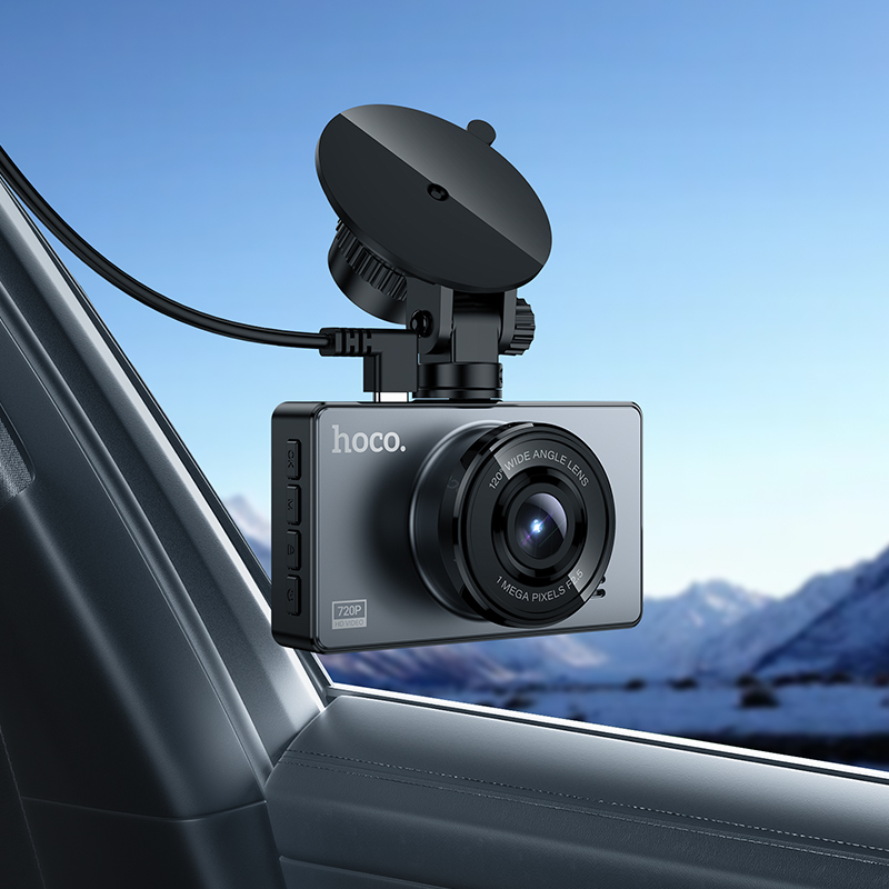 Відеореєстратор HOCO DV14 3-inch screen display driving recorder(720P)