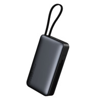 Зовнішній акумулятор WUW (TUGII) Y65 （PD 65W quick charge) 20000mAh Black