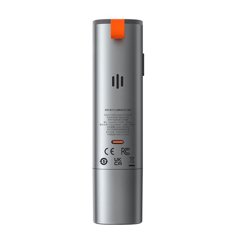 Алкотестер Baseus SafeJourney Pro Series Breathalyzer, Space Grey