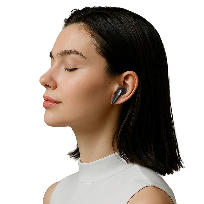 Бездротові навушники ACEFAST W3 active noise cancelling true wireless earbuds Black