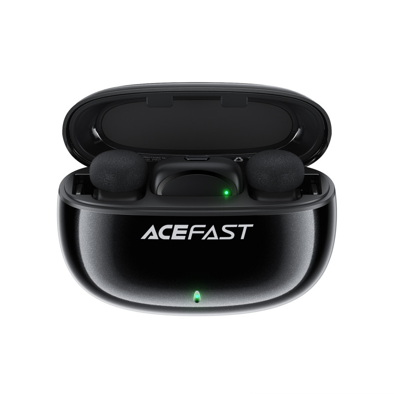 Бездротова мікрофонна система ACEFAST R2 wireless lavalier microphones Black