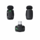 Бездротова мікрофонна система ACEFAST R2 wireless lavalier microphones Black