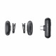 Бездротова мікрофонна система ACEFAST R1 wireless lavalier microphones Black