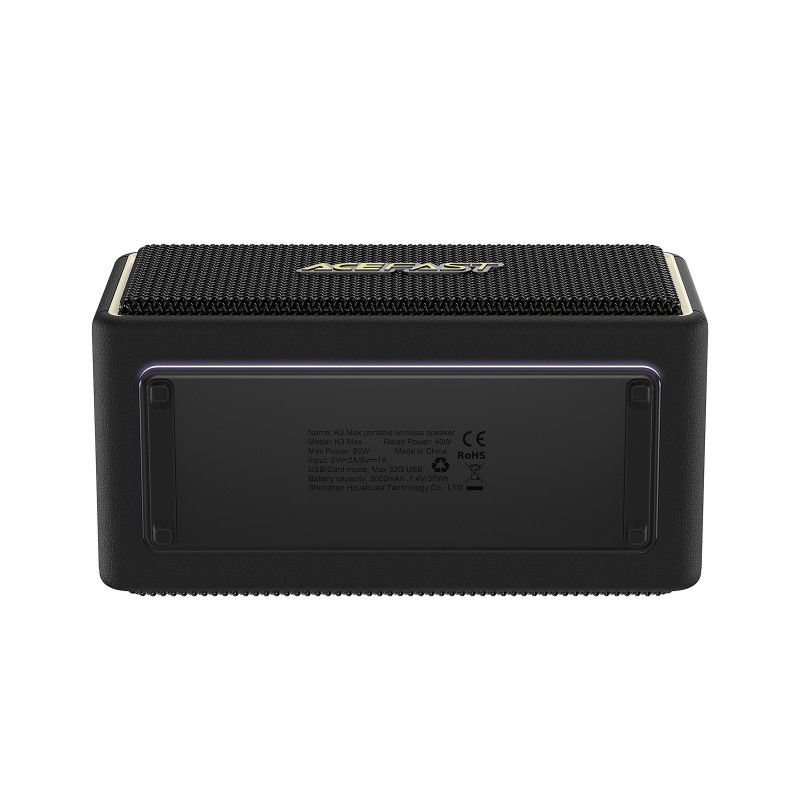 Портативна колонка ACEFAST K3 Max portable wireless speaker Black