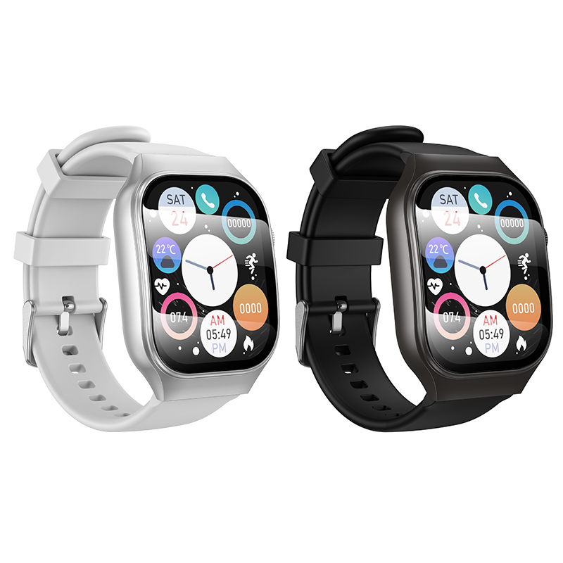 Смарт-годинник HOCO Y33 51mm. 200 mAh. Smart sports watch (call version) Silver