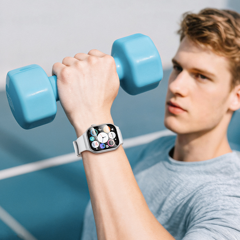 Смарт-годинник HOCO Y33 51mm. 200 mAh. Smart sports watch (call version) Silver