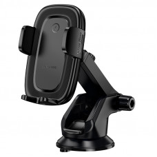 Автотримач для телефона з БЗП BOROFONE BH223 Follower push-type wireless fast charging car holder(center console)