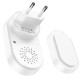 Дзвінок HOCO HI25 210 mAh wireless doorbell (EU) White