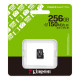 Карта пам'яті microSDXC (UHS-1) Kingston Canvas Select Plus Gen3 256Gb class 10 А1 (R-150MB/s)