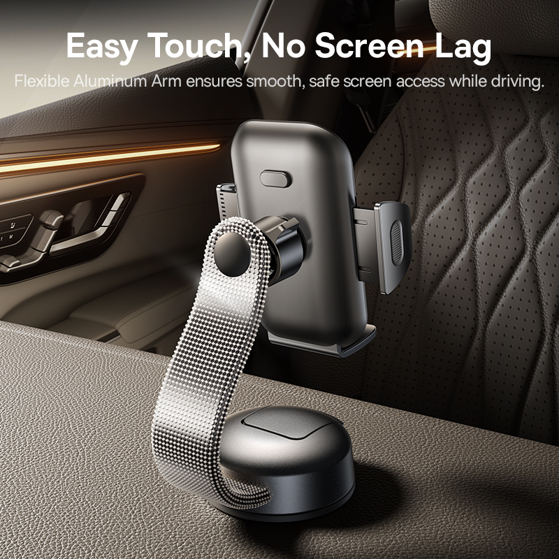 Автотримач для телефона Baseus PrimeTrip C03 Air Clamping Car Mount (Suction Cup Version, Cosmic Black)