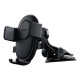 Автотримач для телефона Baseus UltraControl Lite Series Car Holder Cluster Black