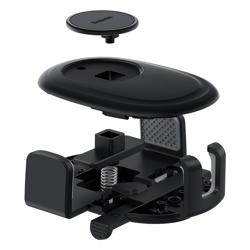 Автотримач для телефона Baseus UltraControl Lite Series Car Holder Cluster Black