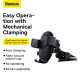 Автотримач для телефона Baseus UltraControl Lite Series Car Holder Cluster Black