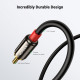 Аудіокабель UGREEN AV116 3.5mm Male to 2RCA Male, PVC, 5m Black