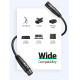 Аудіокабель UGREEN AV130 Cannon Male to Female Microphone Extension Audio Cable 5m Black