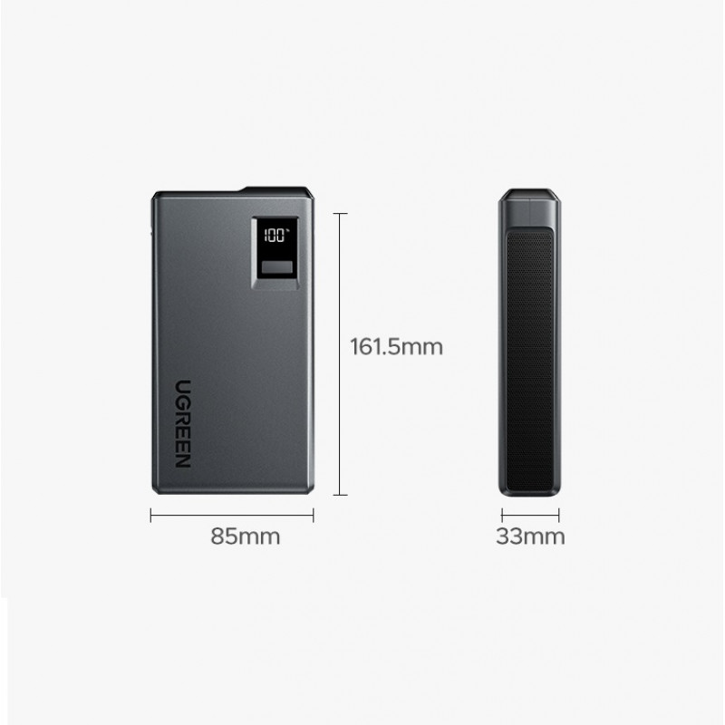 Автомобільний пуско-зарядний пристрій UGREEN ES702 12000mAh Car Jump Starter
