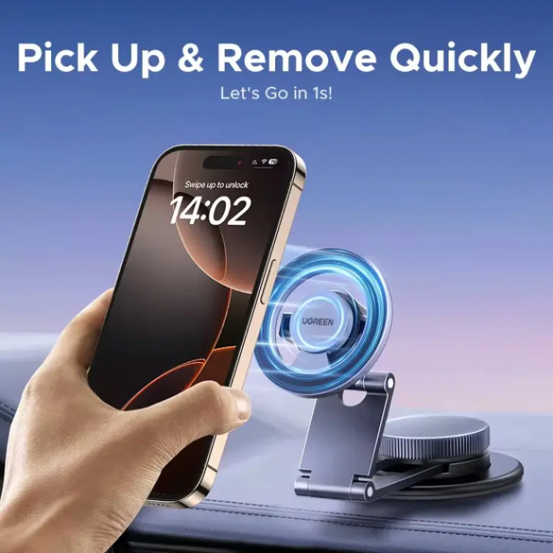 Автотримач для телефона UGREEN LP865 Dashboard Magnetic Car Phone Mount